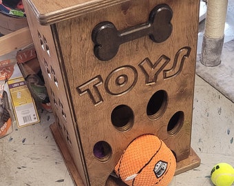 Dog toy box