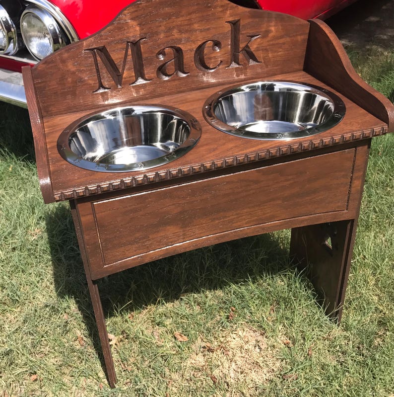 Great Dane Feeder up to 24 inches Tall This large dog feeder Etsy