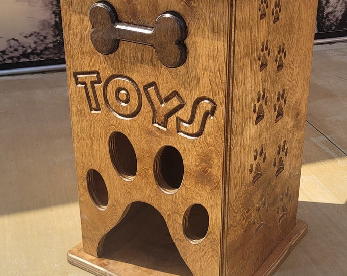 Dog Toy Box Etsy