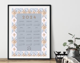 2024 Wall Calendars-NEW BOHO + FLORALS