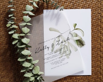 BANKSIA Wedding Invitation/Event Stationery