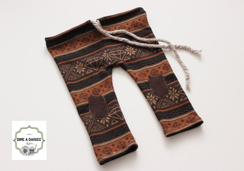 Baby Leggings 1st Birthday Boy Toddler Pants Sitter Pants Brown Baby pants Cake Smash Pants Hipster Baby Joggers