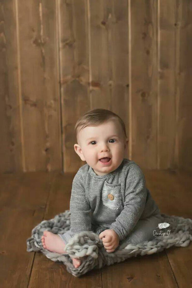 Baby Boy Romper baby 1st birthday outfit boy baby sweater Etsy