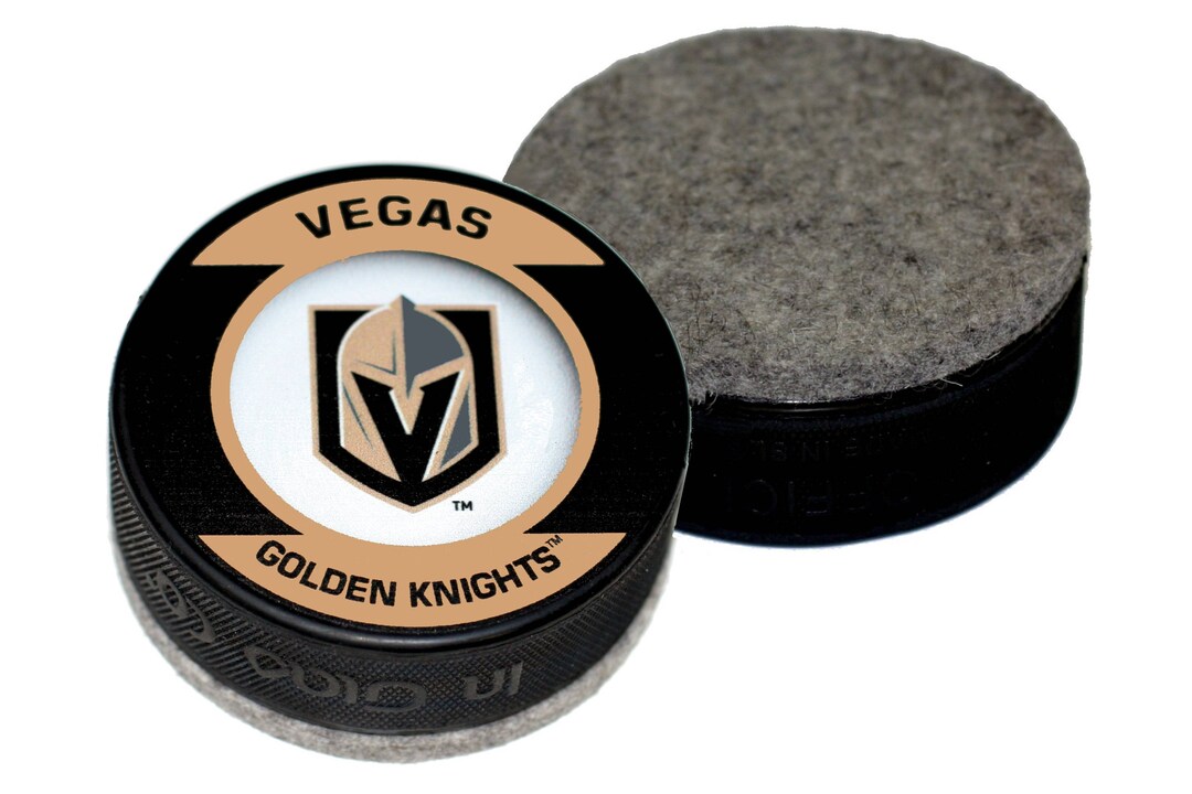 Vegas Golden Knights Retro Series Hockey Puck Board Eraser for Chalk ...