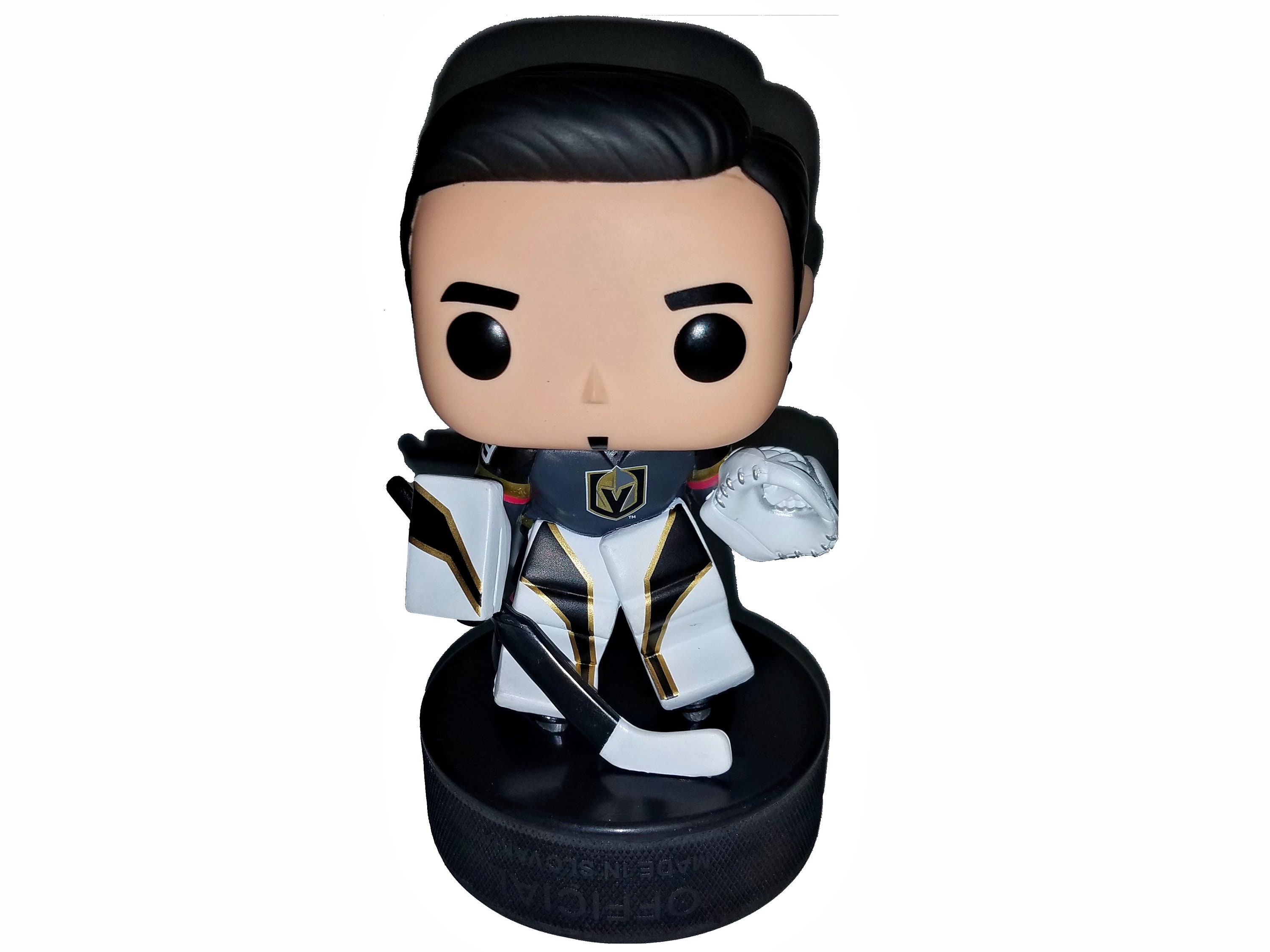 Vegas Golden Knights Marc-André Fleury POP Figure and Hockey Puck