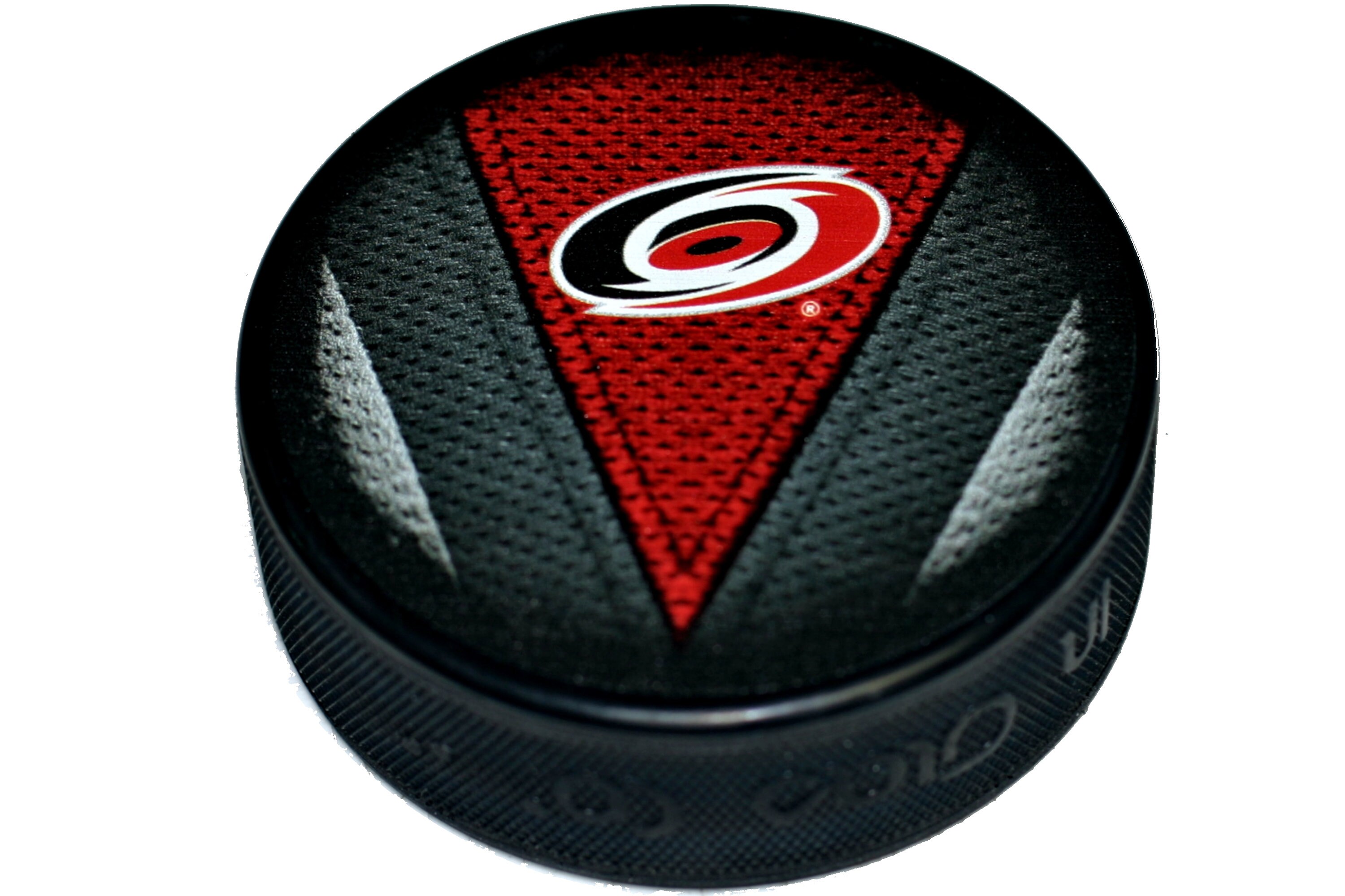 Carolina Hurricanes Stitch Style NHL Hockey Puck