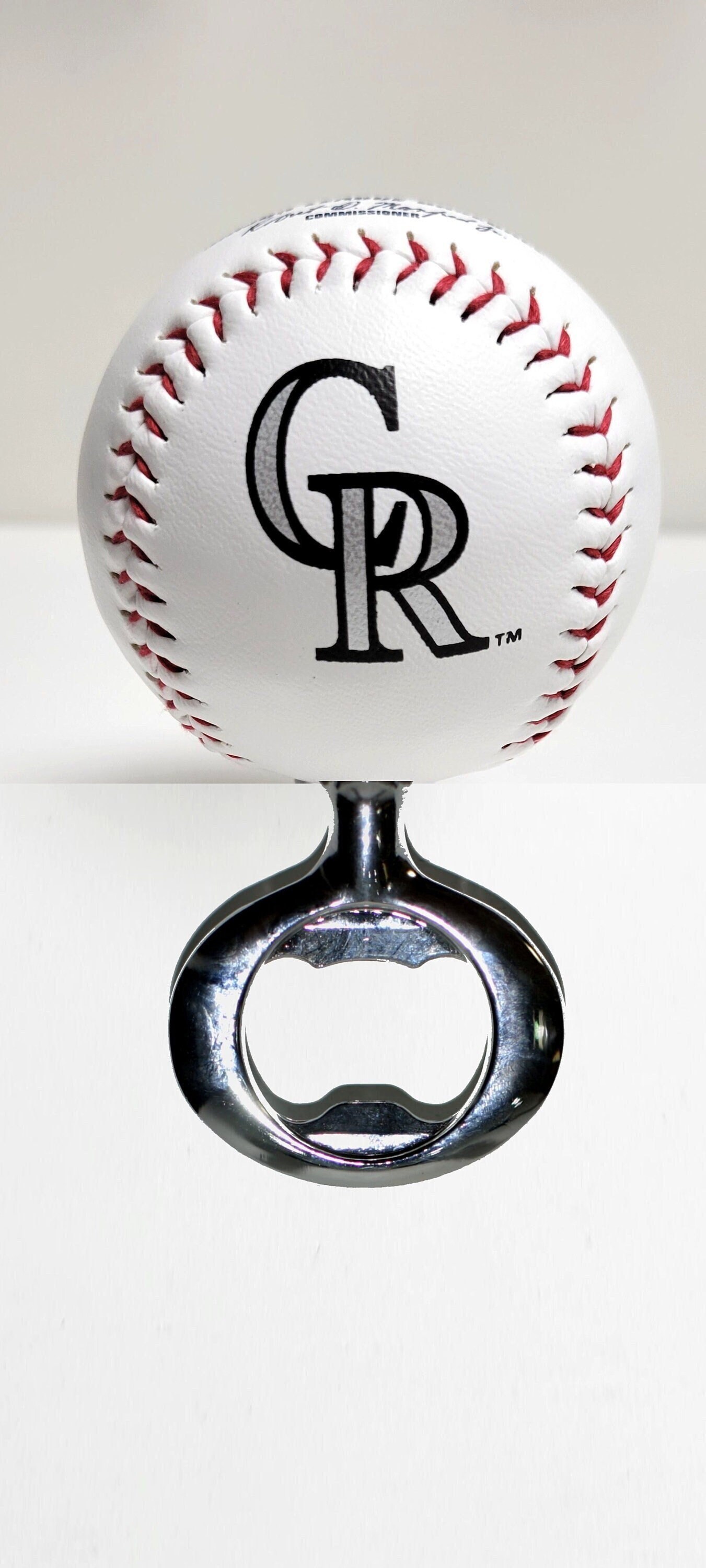 Colorado Rockies Licensed Baseball Fulcrum Series Bottle Opener