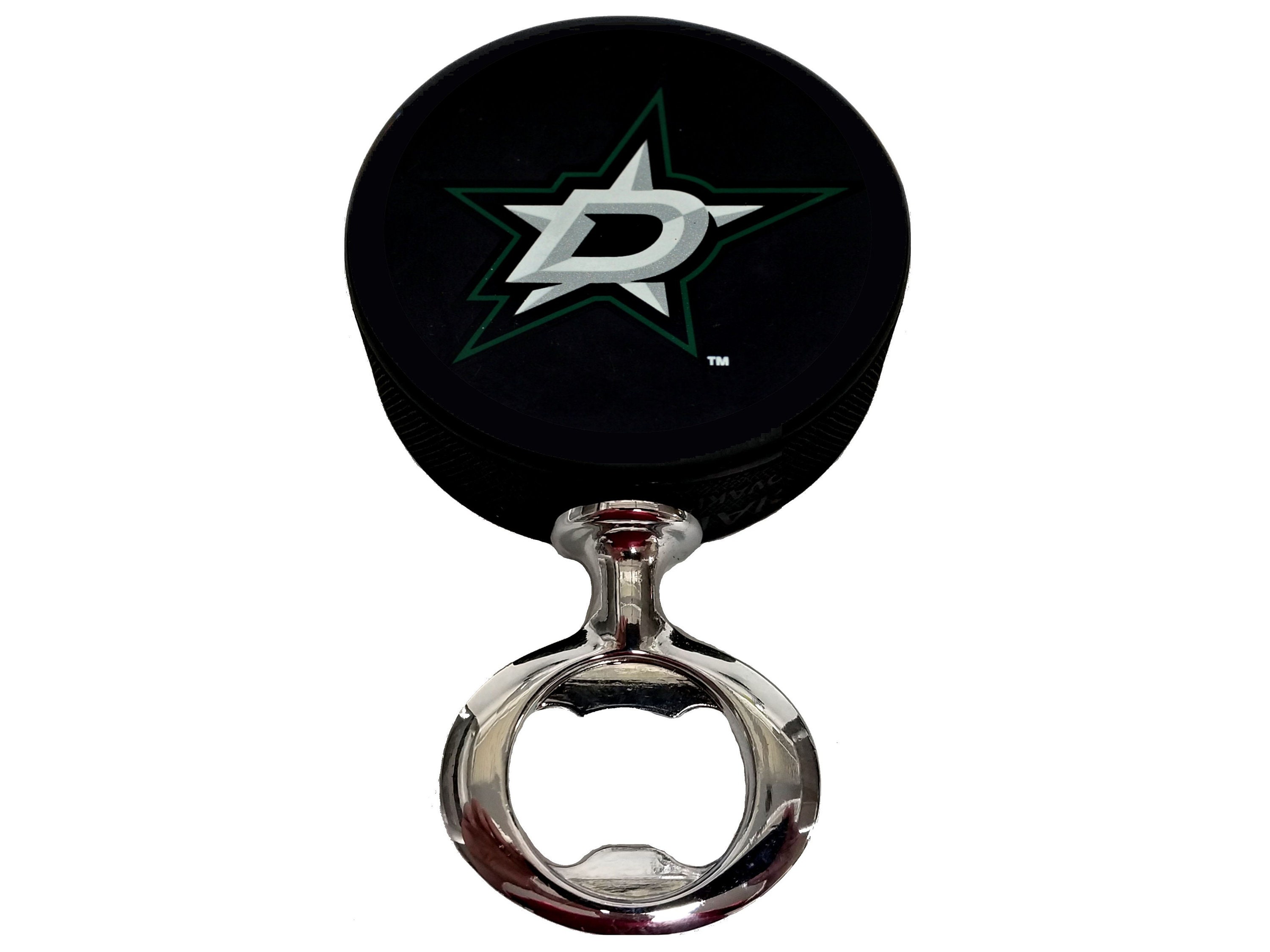 Dallas Stars FULCRUM Series Hockey Puck Bottle Opener