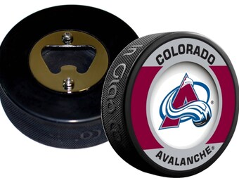 Colorado Avalanche Inglasco 2022 Reverse Retro Hockey Puck