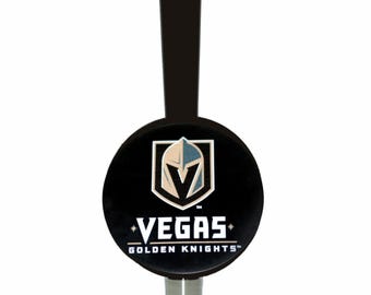 Vegas Golden Knights Tall-Boy Hockey Puck Beer Tap Handle