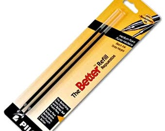 Pilot Non-retracting BetterGrip/ EasyTouch Medium Point Black Ink Pen Refills