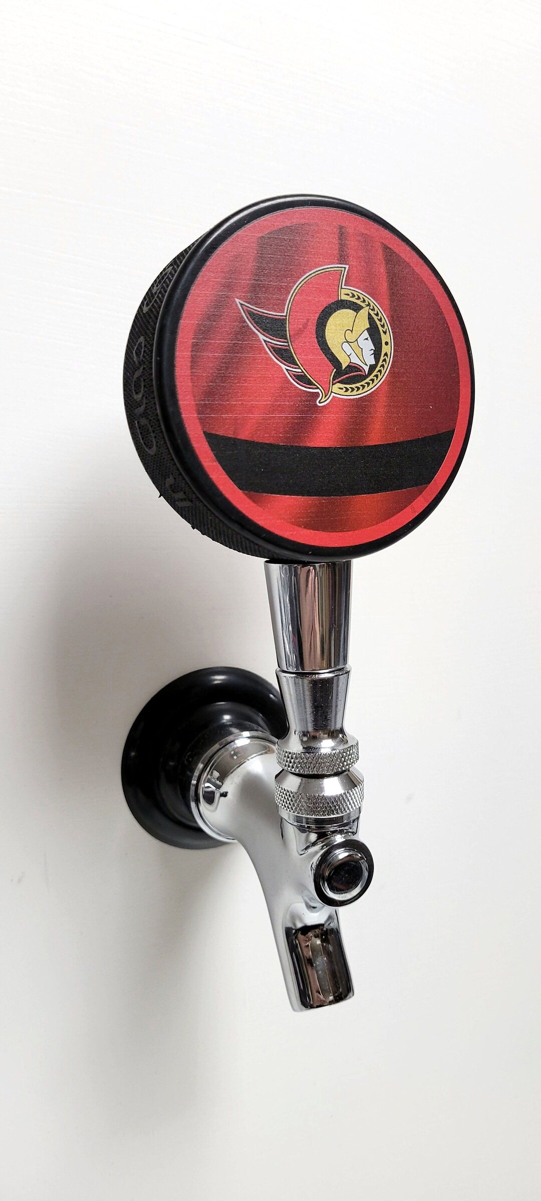 Ottawa Senators Reverse Series Hockey Puck Beer Tap Handle Etsy