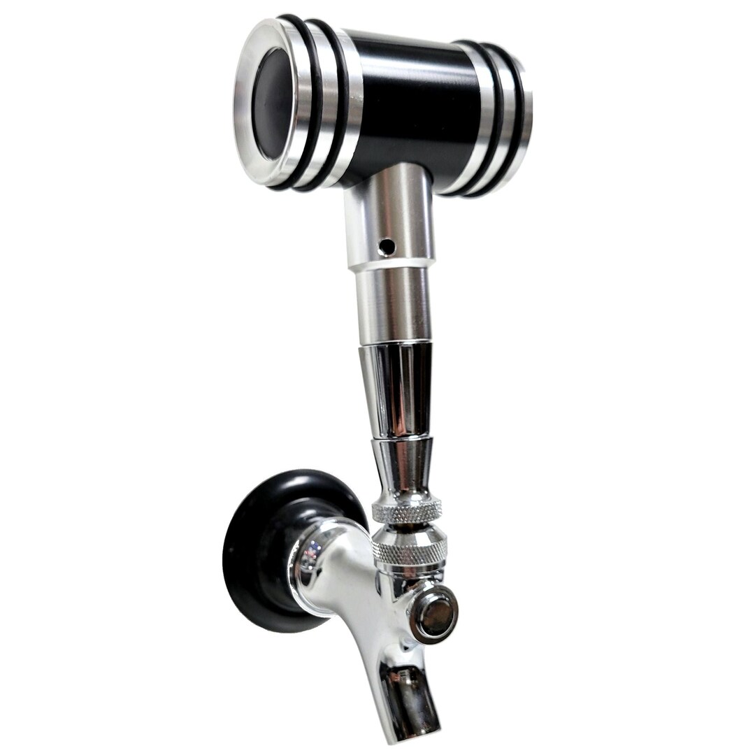 Speed Series Machined Black and Silver Gear Shifter Beer Tap Handle Etsy