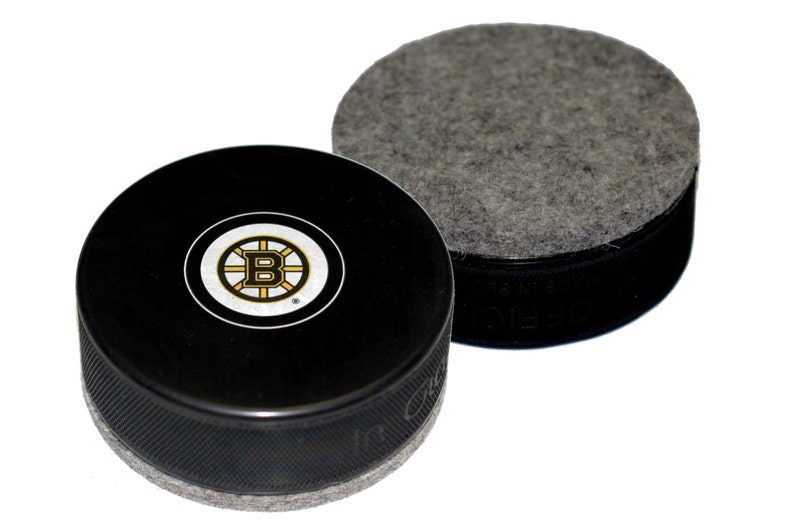 Boston Bruins Hockey Puck Board Eraser For Chalk  Whiteboards
