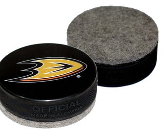Anaheim Ducks Basic Series Hockey Puck Board Eraser For Chalk & Whiteboards
