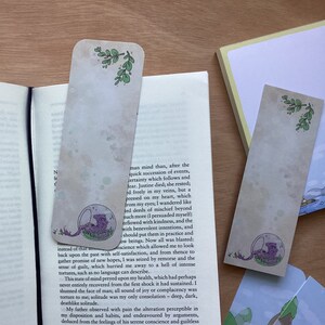 Terrarium Dragon || Double sided Matte Bookmark