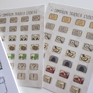 Campagnetracker-stickers A7-ministickervellen