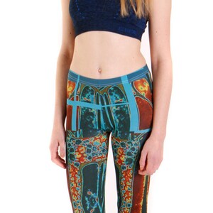 Blue space Leggings image 1