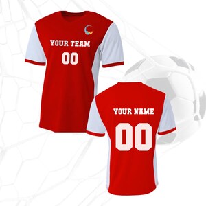 Custom Front Back Soccer Jersey Men Women Youth Kid ,Team Jersey, Personalized Jersey with Logo Team Name Number, Custom Front Back shirt