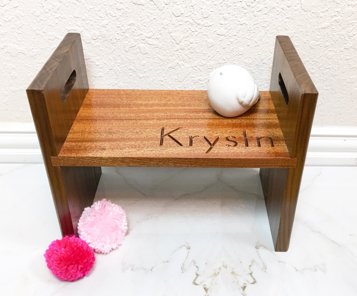 Personalized Heirloom Kids Stool Childs Stool Childrens Etsy