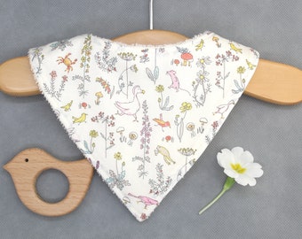 lockdown gift liberty of london Girls bibs Liberty pink suffolk bib Dribble bibs