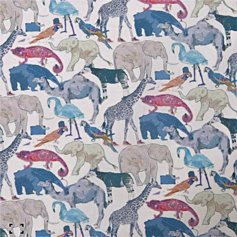 Queue for the Zoo Grey Liberty Cotton Bucket Sun Hat