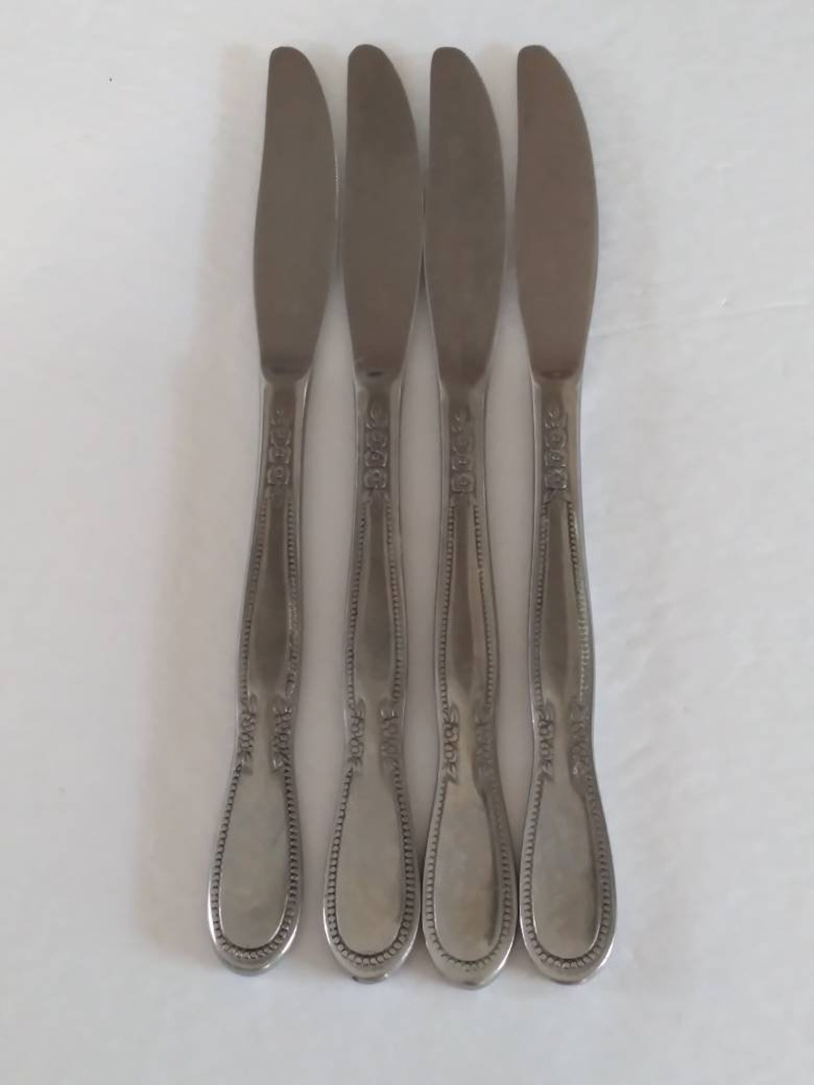Northland korea stainless steel flatware set of 4 dinner Etsy