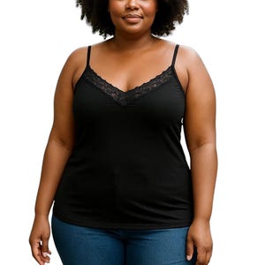 The Cami Shop! Lace Trim Camisole
