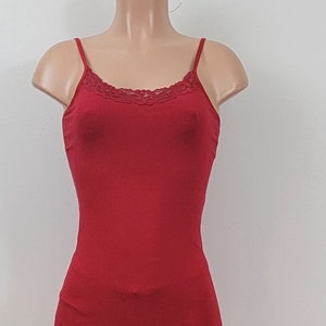 New! The Cami Shop Lace Trim Camisole