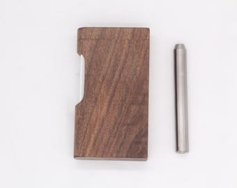 Dugout de madera clásico con bate de forajido de titanio: ¡hecho a mano localmente!