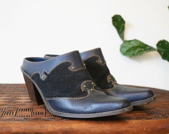 western mules and slides