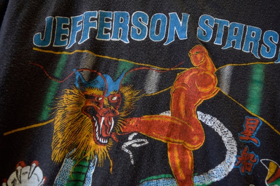 Rare Vintage Jefferson Starship 1980 Soft Thin To… - image 8