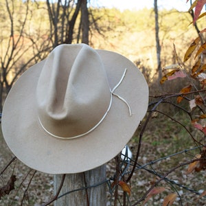 1950s 6 7/8 7 S Tan Virgin Wool Vintage Always on Top Cowboy - Etsy