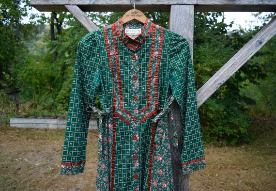 slim fit dress slacks Gunne Sax Dress (1/2) – Gimme Vintage
