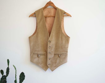 mens corduroy vest