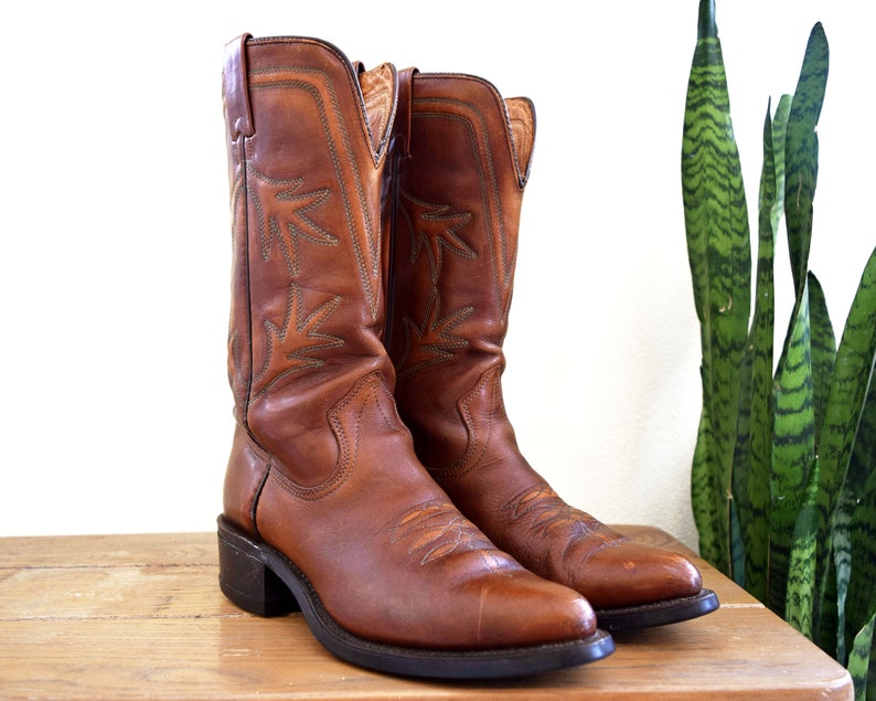 oil resistant cowboy boots