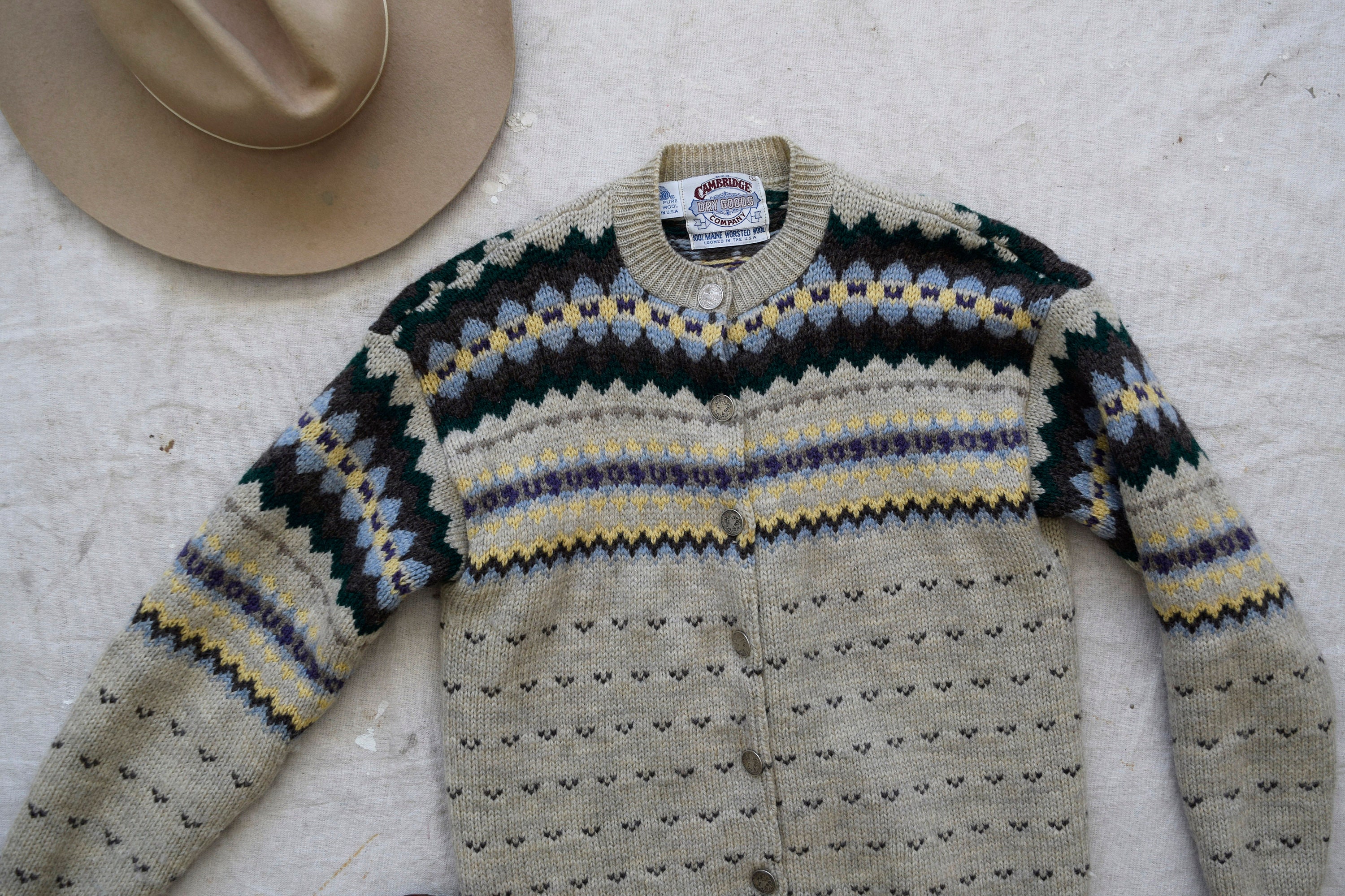 Maine Worsted Wool Knit 