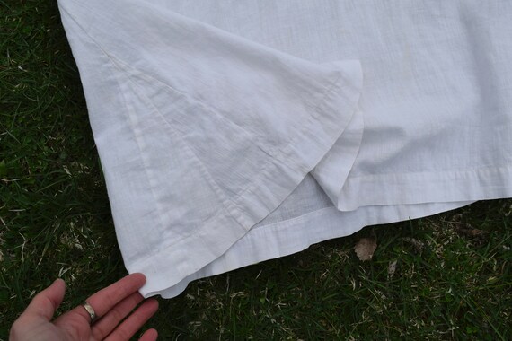 Edwardian White Maxi Nightdress Dress White Cotto… - image 6