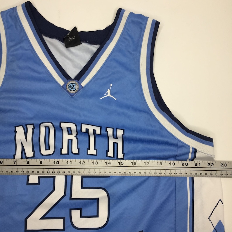 Vintage 90s Nike Men's Jordan North Carolina Tarheels Jersey #25 College NCAA image 8
