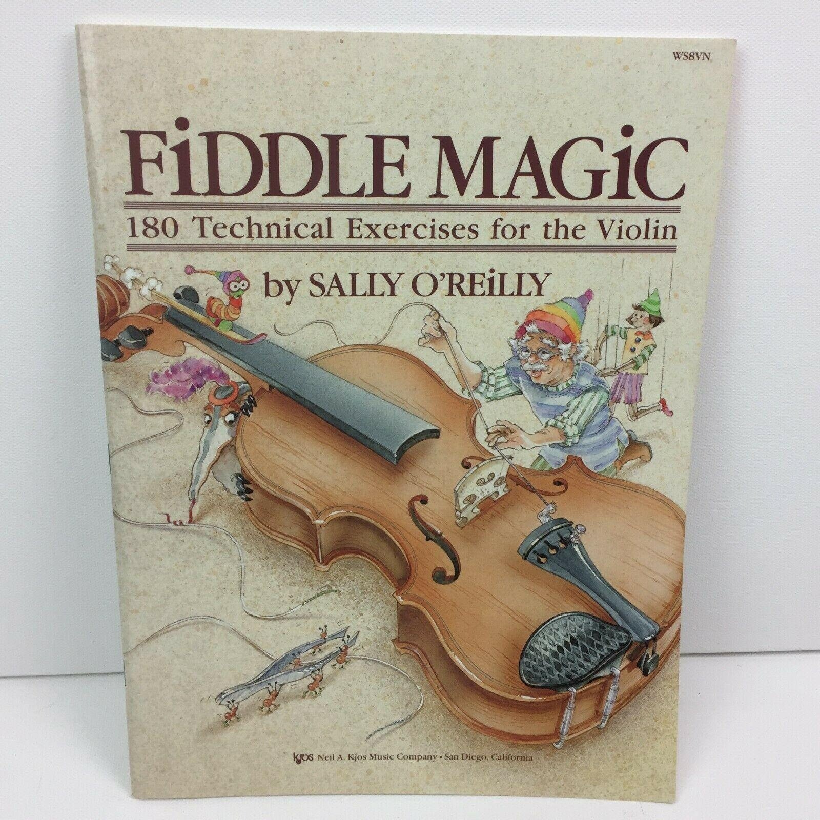 Fiddle Magic 180 Technical Exercises for Violin Sally O'reilly Music ...