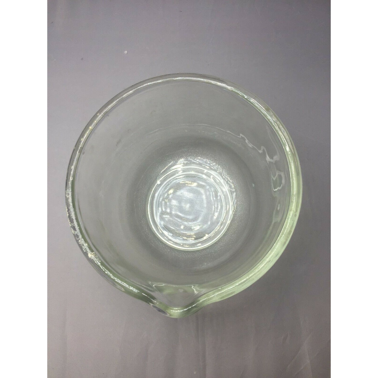 Vtg Pour Spout Small Mixing Bowl Clear Glass 6.5 Baking Etsy UK