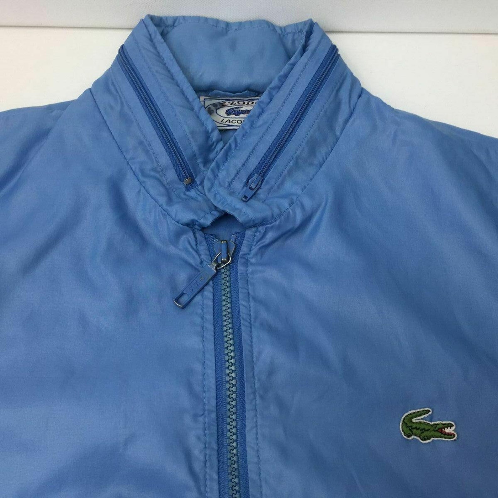 Vintage Izod Lacoste Men's Blue Windbreaker Jacket | Etsy
