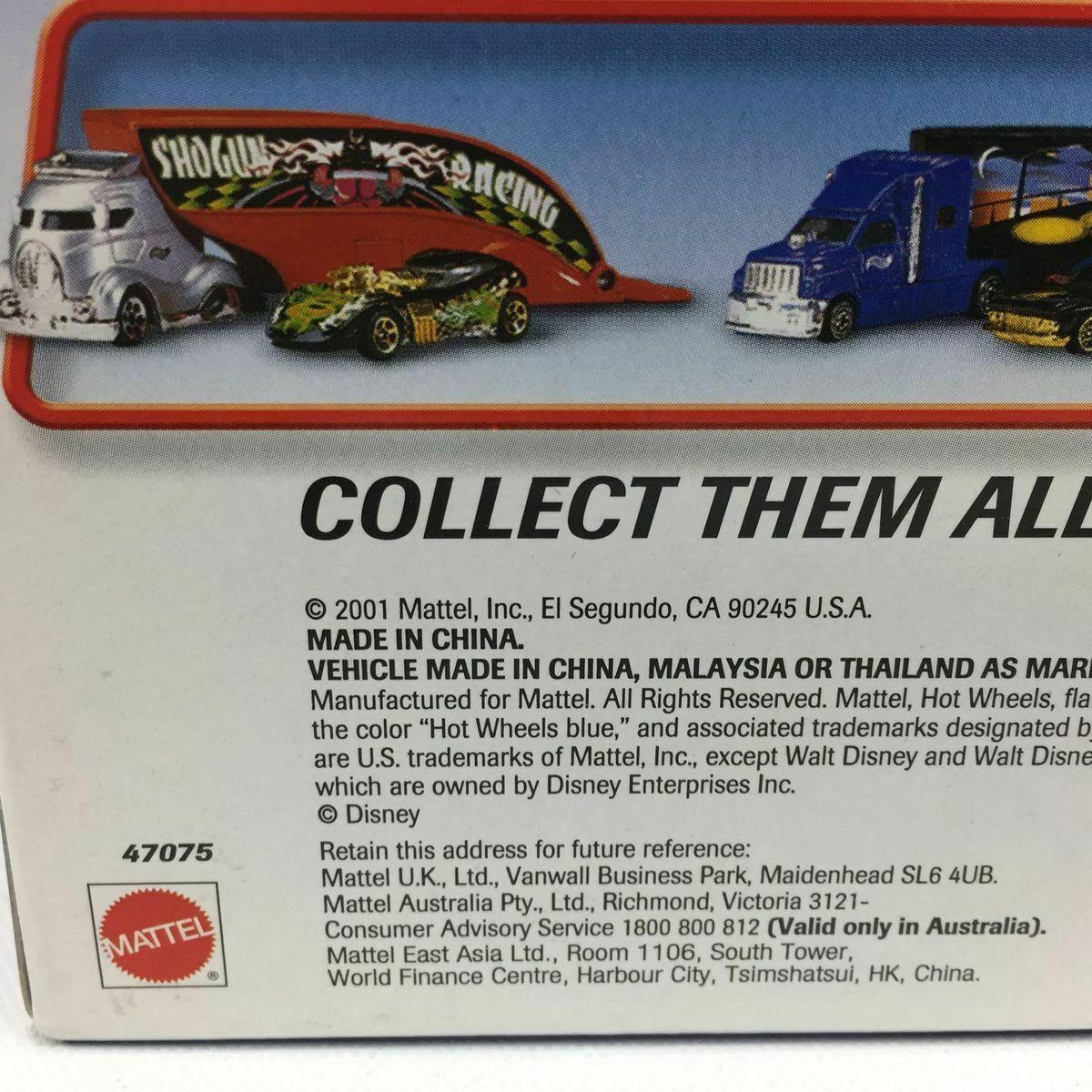 Mattel 2001 Hot Wheels Pavement Pounder Disneyland Resort Hauler