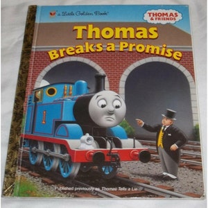 Little Golden Book Thomas The Train Breaks A Promise