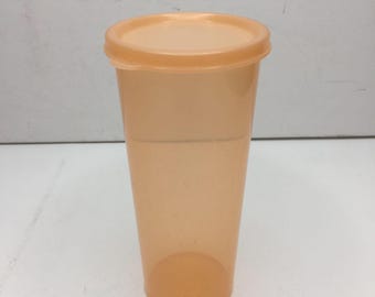 vintage Tupperware Orange 16 oz, 470 ml, tasse avec couvercle pour la maison, cuisine, préparation de repas 5107A-4