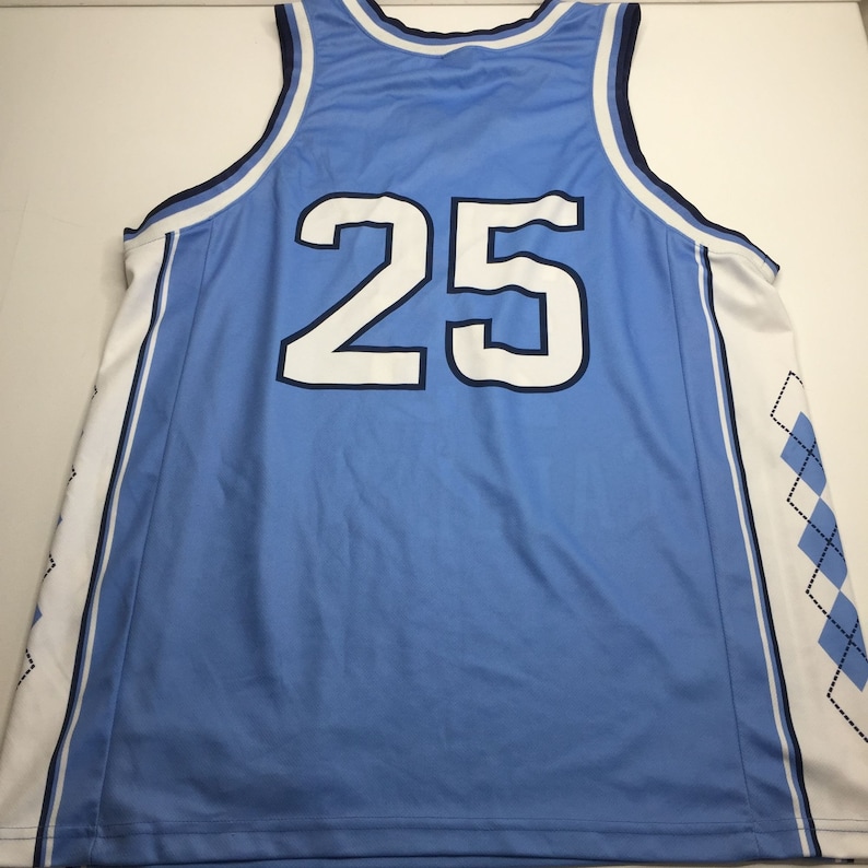Vintage 90s Nike Men's Jordan North Carolina Tarheels Jersey #25 College NCAA image 5