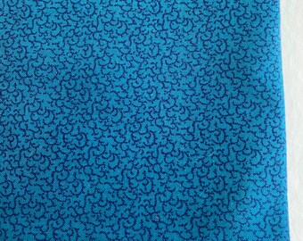 Fat Quarter FQ Jinny Beyer Palette RJR Fabric Quilting Blue on 18" x 22"