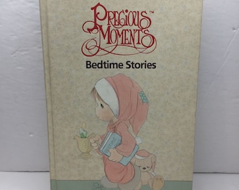 Vintage June 1989 Precious Moments Bedtime Stories Hardback Book Butcher Wiersma