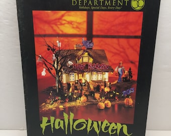 Department 56 Halloween 2004 Catalog Jekyll Hyde Phantom Opera Snowbabies Ghouls