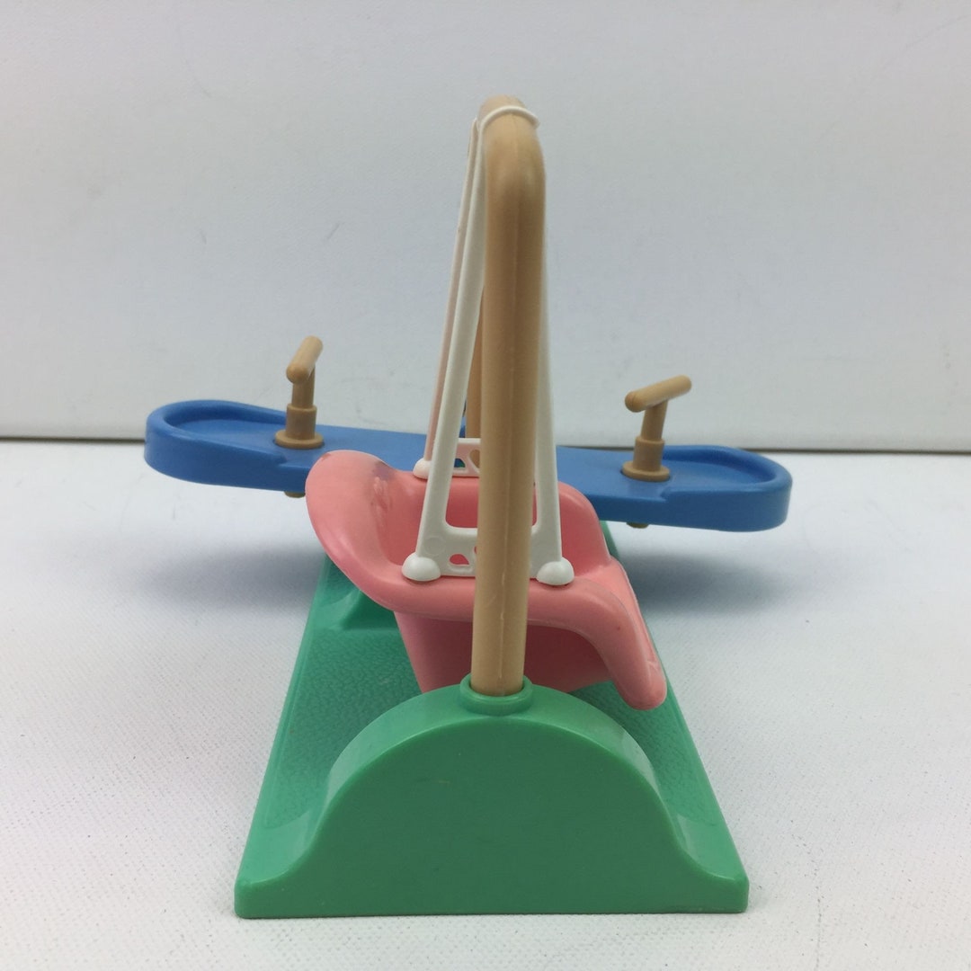 Vintage Fisher Price Outdoor Playground Furniture Swing Teeter Etsy